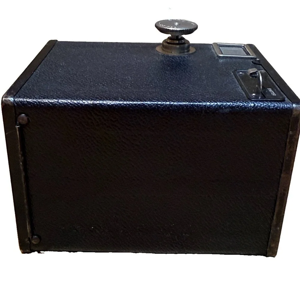 AGFA B-2 CADET Antique Vintage Box Snap Shot Film Camera USA ANSCO